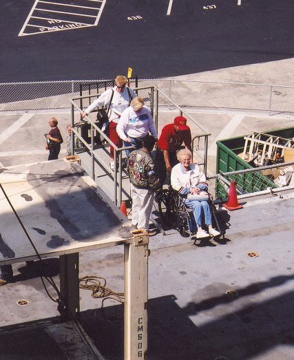  Go to USS Midway Photo Galleries - Elevators 