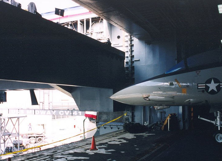  Go to USS Midway Photo Galleries - Elevators 